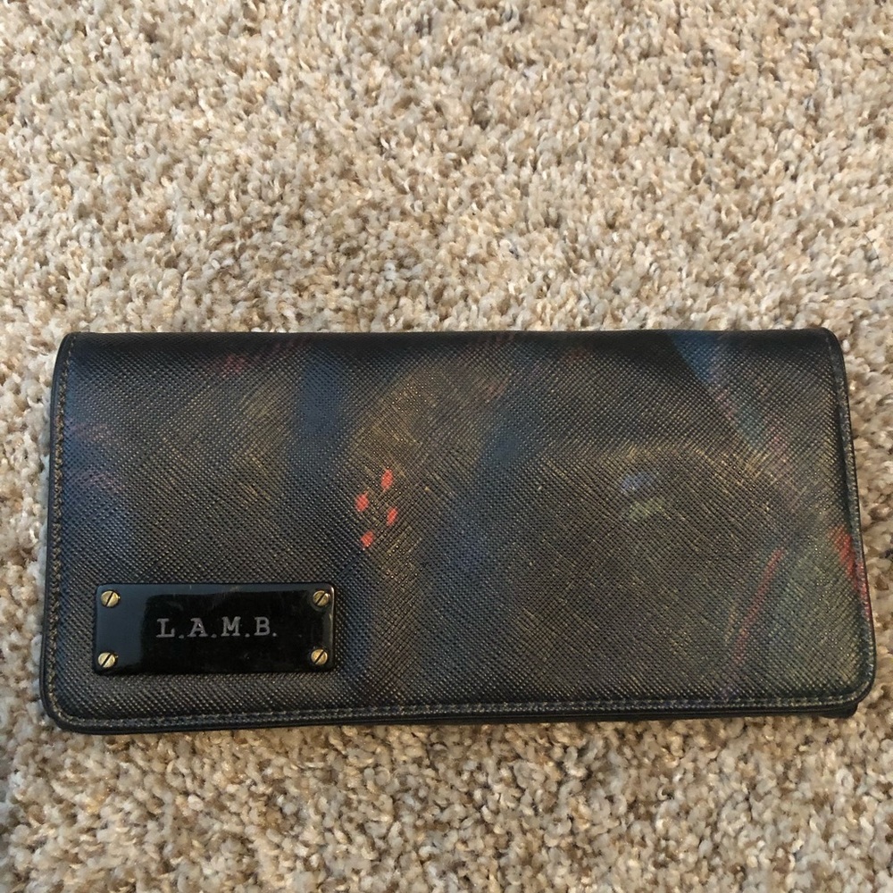 L.A.M.B Leather Wallet